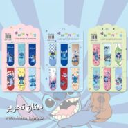بوک مارک مگنتی فانتزی برای علامت گذاری صفحات کتاب با طرح استیج جذاب و رنگارنگ