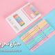 هایلایتر مکعبی فانتزی سری Macaron برند Zuixua در ۶ رنگ پاستلی، مناسب برای دانش‌آموزان، طراحان و ژورنال‌نویسان خلاق 🎨🖍️