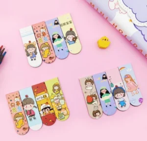 بوک مارک مگنتی طرح دختر بانمک – بوکمارک فانتزی و پینترستی دخترونه