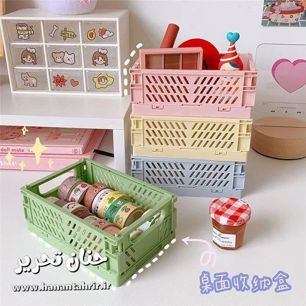 مینی سبد فانتزی مدل تاشو با طراحی شیک و رنگ بندی جذاب مینی سبد فانتزی مدل تاشو با طراحی شیک و رنگ بندی جذاب