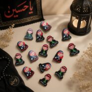 پیکسل چوبی محرم در دو طرح دختر و پسر با طراحی خاص و جذاب