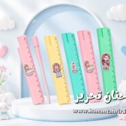 خط کش خودکار دار فانتزی دوکاره