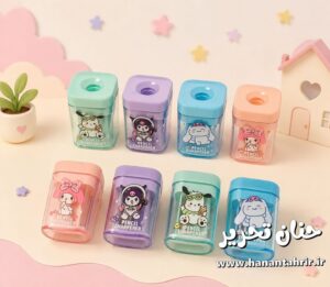 تراش سانریو مخزن دار فانتزی و جمع و جور با طرح کرومی، ملودی، پوچاکو و سینامورول